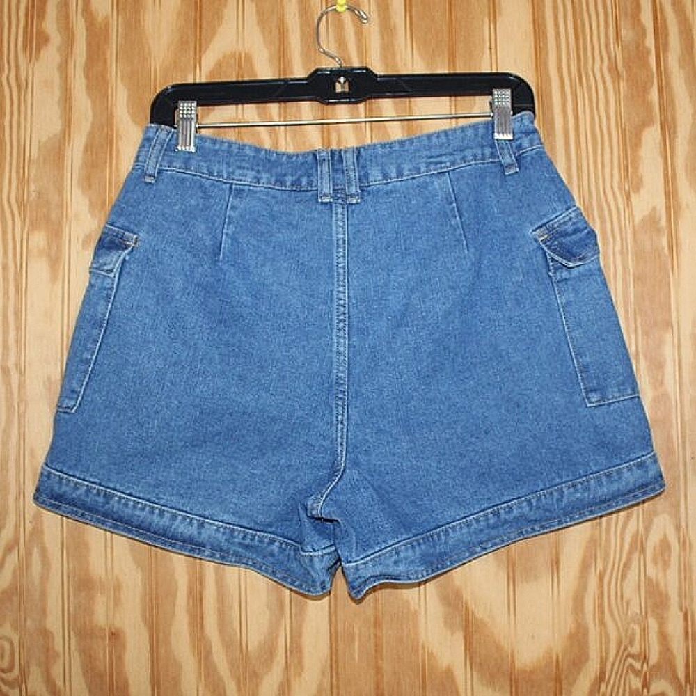 Los Angeles Sixty Six Vintage Denim Cargo Shorts - Size 9 - Picture 2 of 9